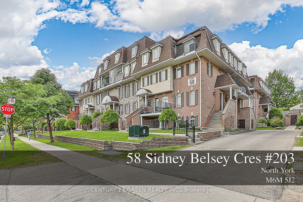Photo of 58 Sidney Belsey Crescent #203, Toronto, ON M6M 5J2 (MLS # W12200583)