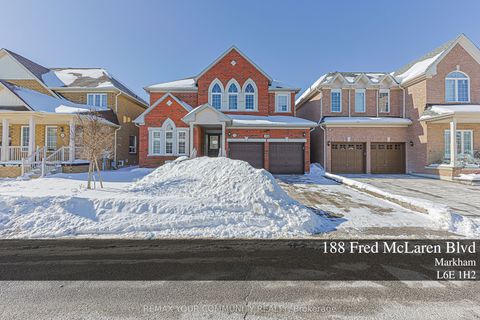 Property photo of 188 fred mclaren boulevard, markham, ON l6e 1h2