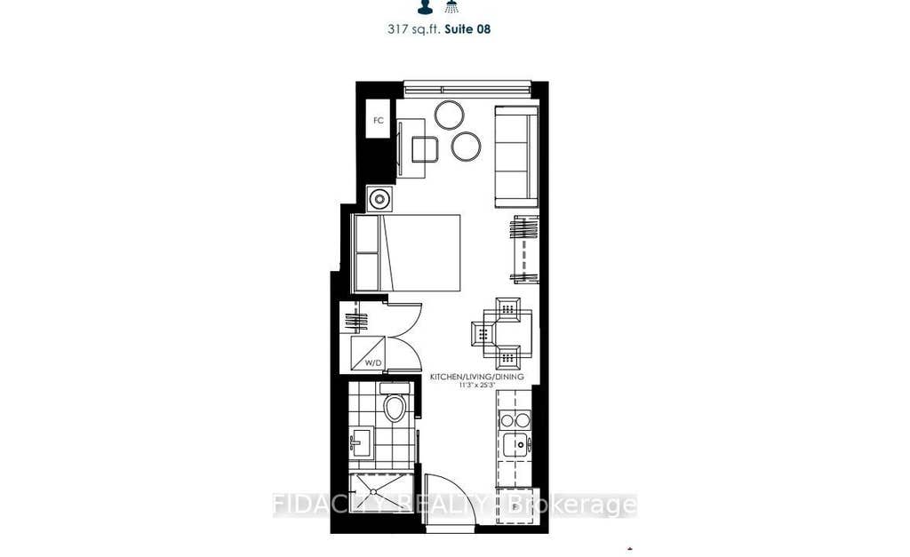Photo of 105 Champagne Avenue S #2908, Dows Lake - Civic Hospital and Area, ON K1S 5E5 (MLS # X13684418)