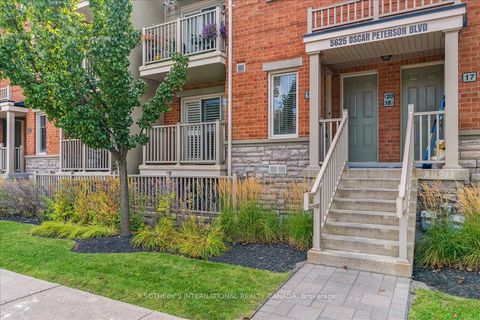 5625 Oscar Peterson Boulevard 19 Mississauga ON L5M 0T2