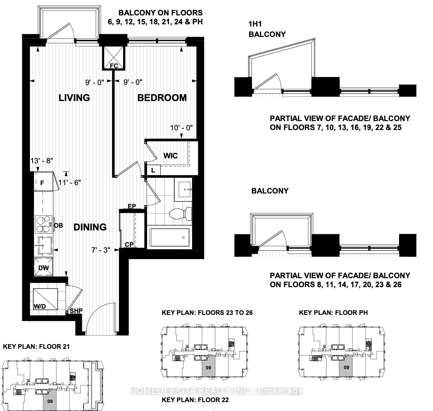 60 Central Park Roadway N/A 909