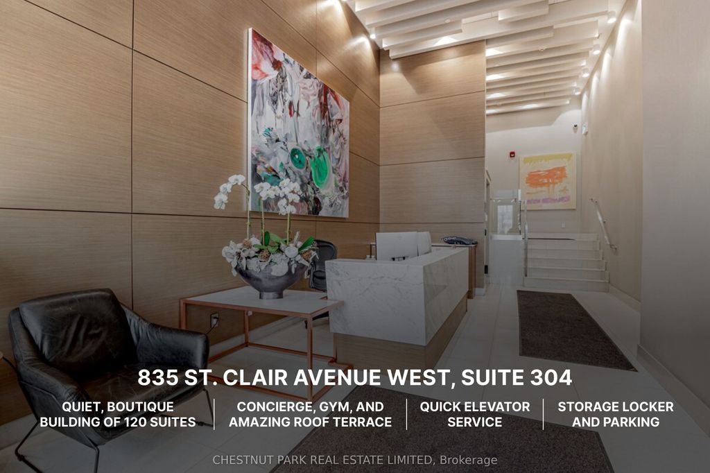 Photo of 835 St. Clair Avenue W #304, Toronto, ON M6C 0A8 (MLS # C12373183)