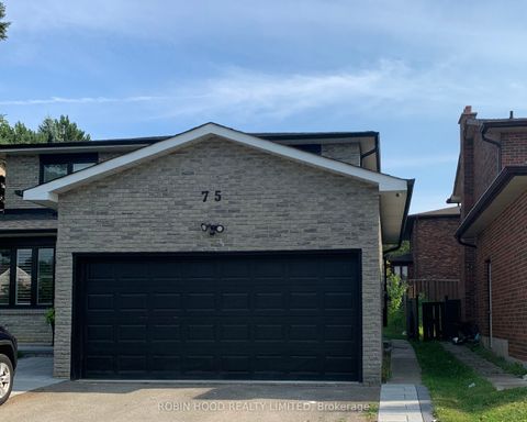 75 Kings College Road Basement Markham ON L3T 5R9