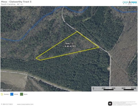 Vacant Land For Sale - 00 Clatworthy Road<br/> Honea Path, SC 29654