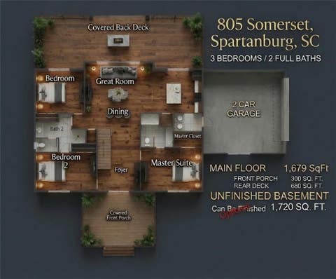 Photo of 805 Somerset Place, Spartanburg, SC 29301 (MLS # 20304827)