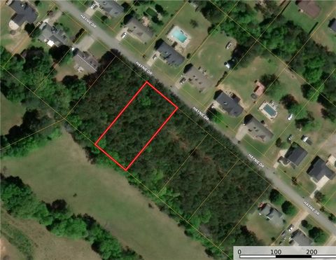 Vacant Land For Sale - 120 Haynie Drive<br/> Belton, SC 29627