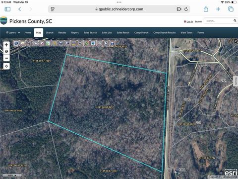 Vacant Land For Sale - 1763 Crowe Creek Road<br/> Six Mile, SC 29682
