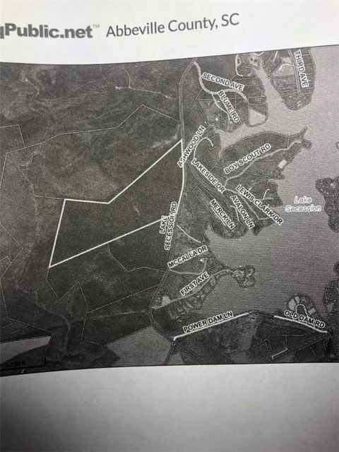 Vacant Land For Sale - 000 Lake Secession Road<br/> Abbeville County, Iva, SC 29655