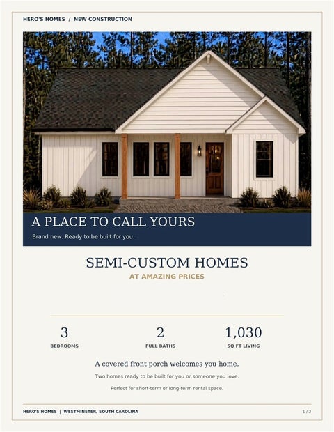 Homes For Sale - LOT 117 Sequoia Trail<br/> Oconee County, Westminster, SC 29693