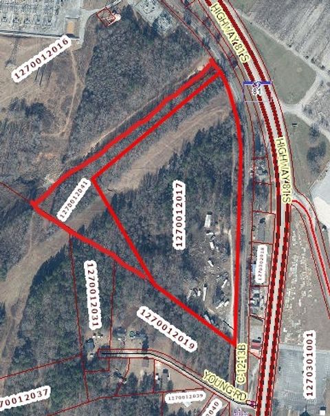 Vacant Land For Sale - 00 S 81 Highway<br/> Starr, SC 29684