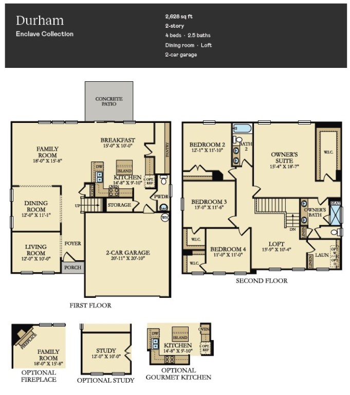 159 Somerset Lane #HOMESITE 67 DURHAM, Central, South Carolina image 2