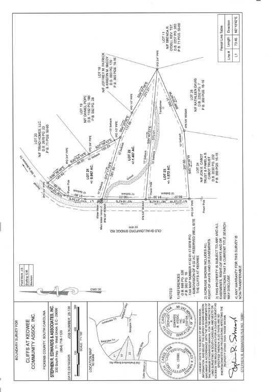 Lot 23 Old Shallowford Bridge Road, Sunset, South Carolina image 5