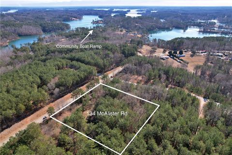 Vacant Land For Sale - LOT 134 Mcalister Road<br/> West Union, SC 29696