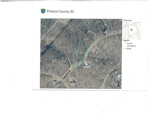 Vacant Land For Sale - 205 Serenity Drive<br/> Pickens, SC 29671