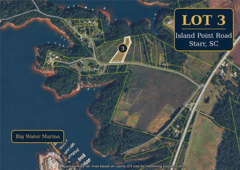 Vacant Land For Sale - 03 Island Point Road<br/> Starr, SC 29684