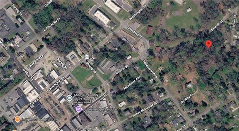 Vacant Land For Sale - 214 Branch Street<br/> Abbeville County, Abbeville, SC 29620