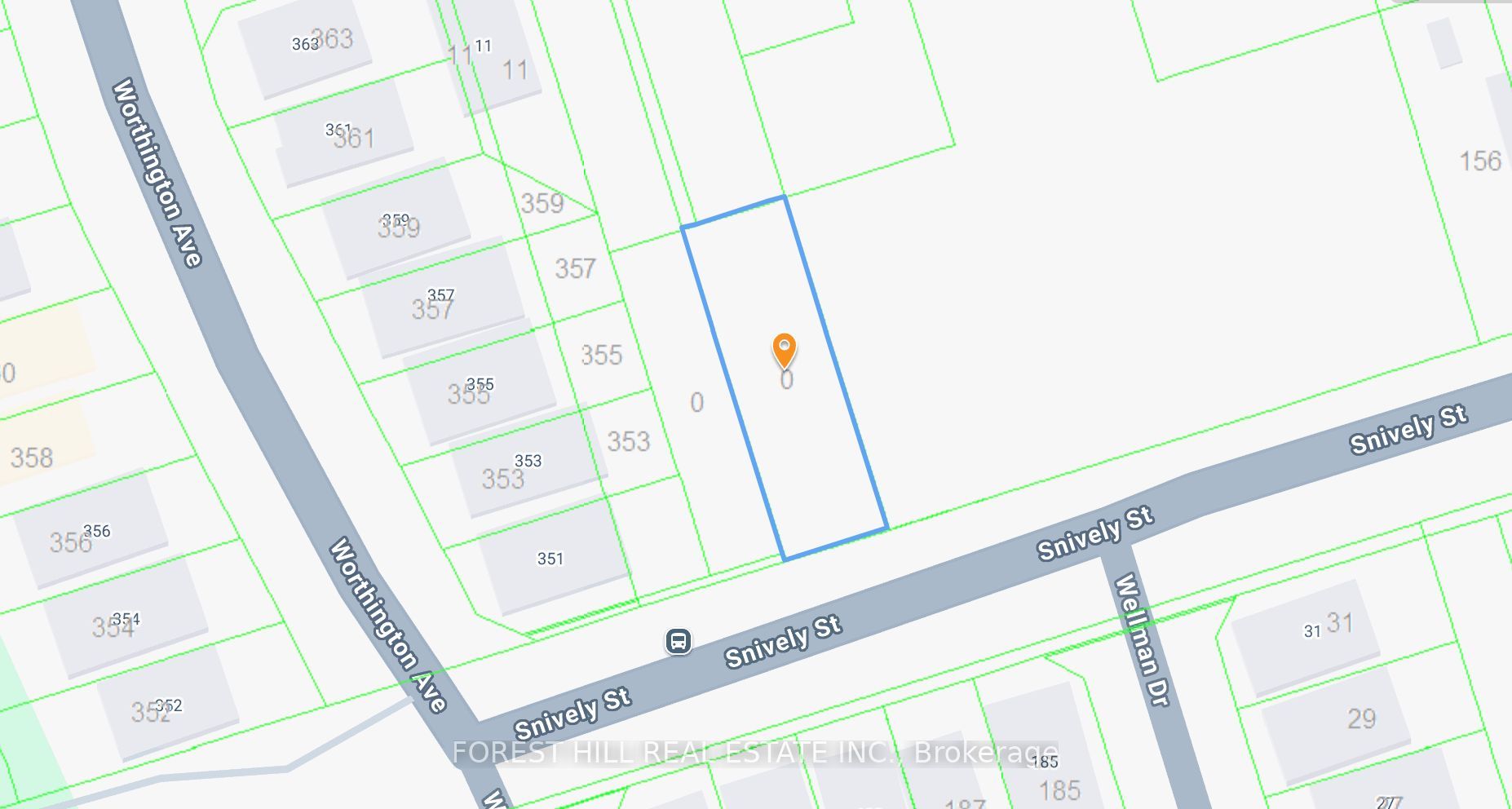 0 (A) Snively Street