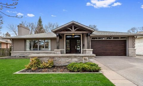 31 Ashwood Crescent Toronto W08 ON M9A 1Z2