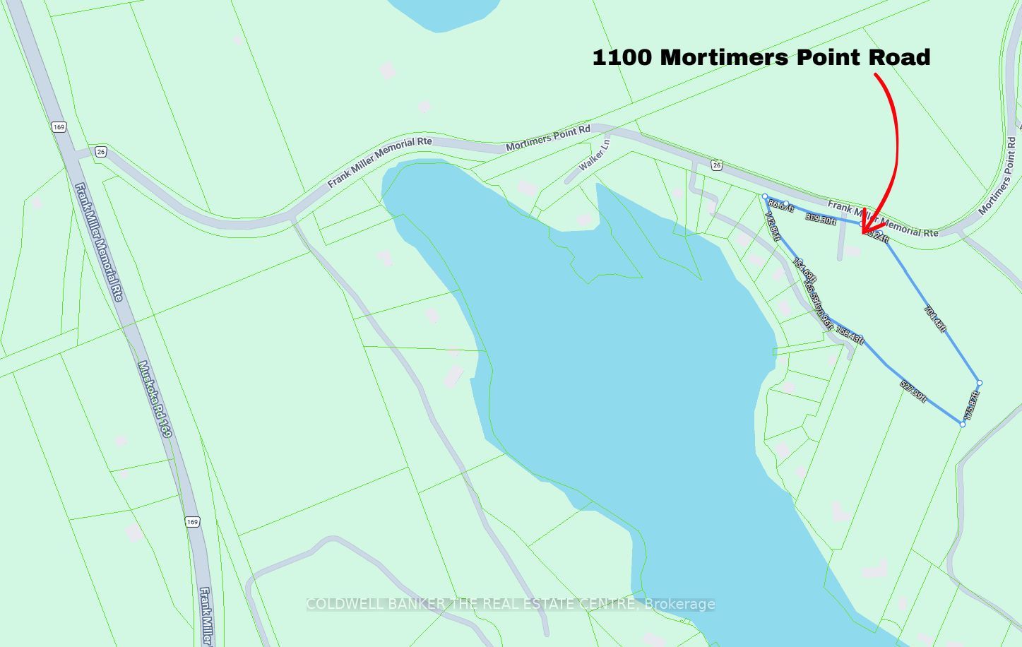 1100 Mortimers Point Road