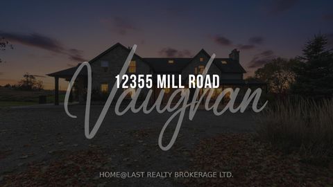 12355 Mill Road Vaughan ON L3L 0C9