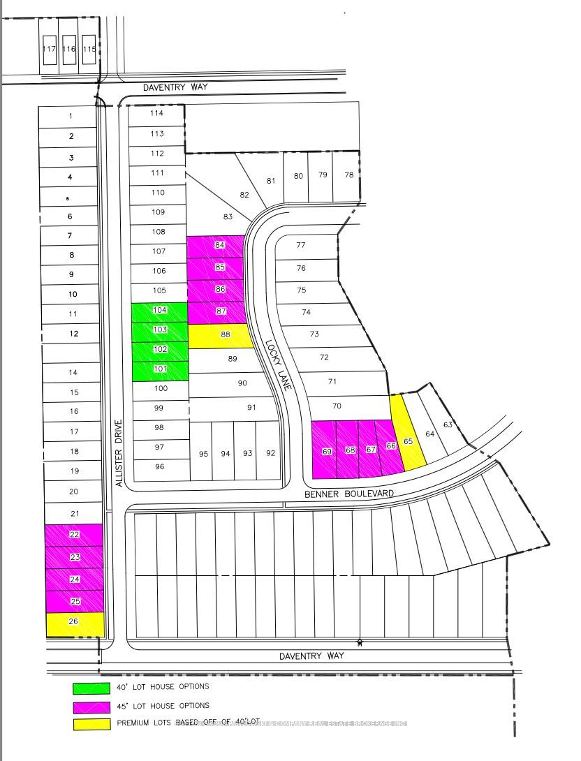 87 ALLISTER Drive Lot #22
