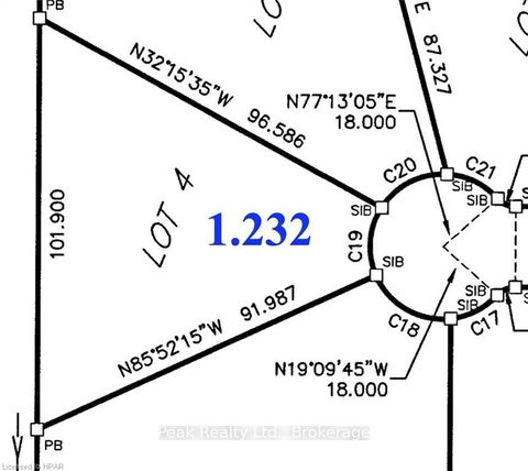 LOT 4 HAWTHORNE Court Perth East ON N0K 1M0