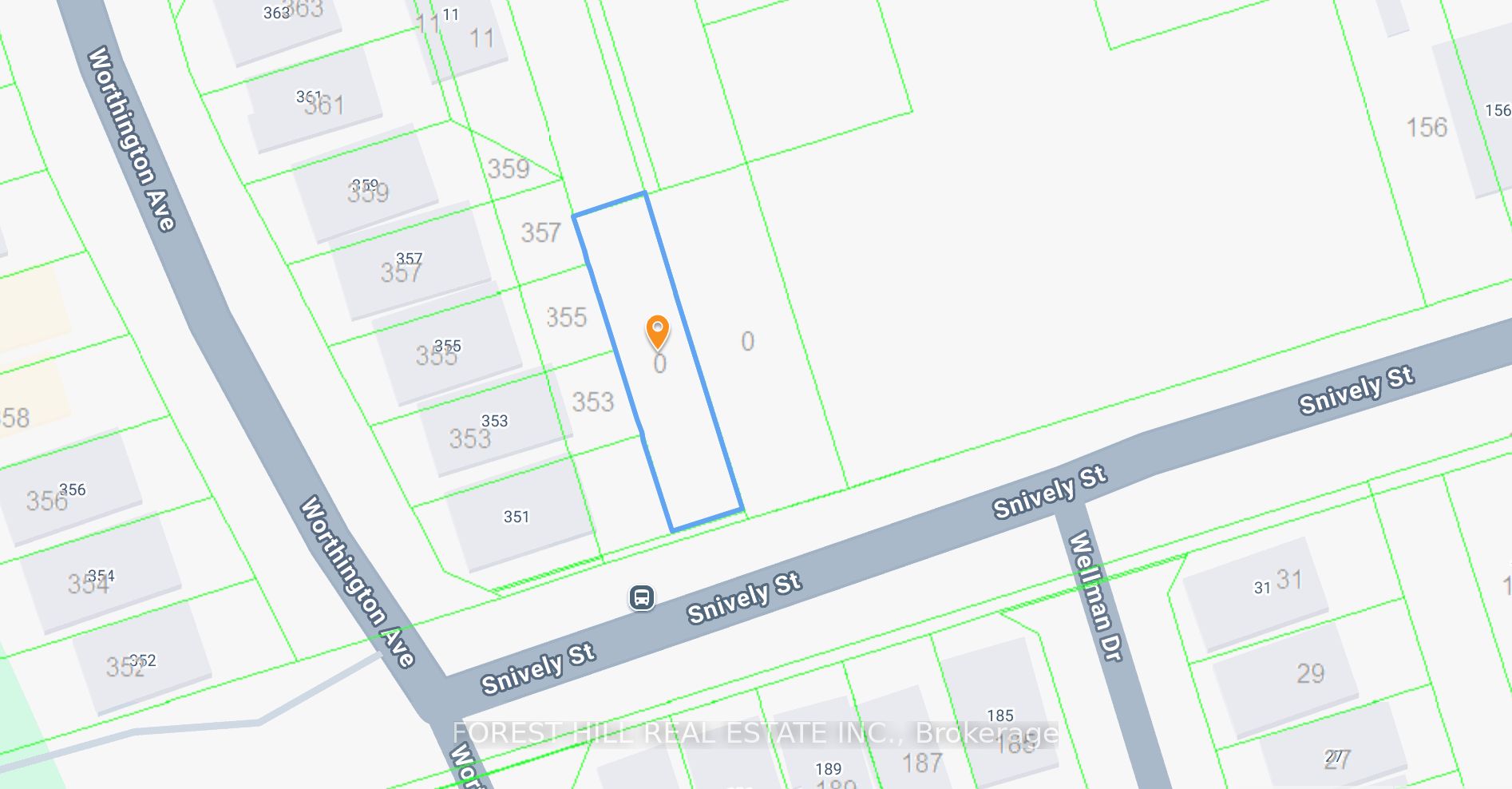 0 (B) Snively Street