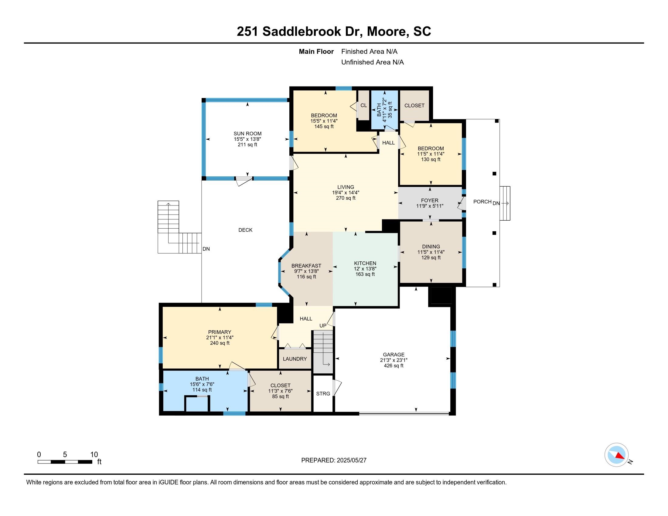 251 Saddlebrook Drive, Moore, South Carolina image 48