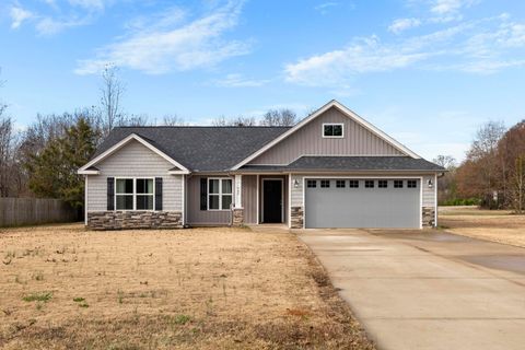 A home in Moore