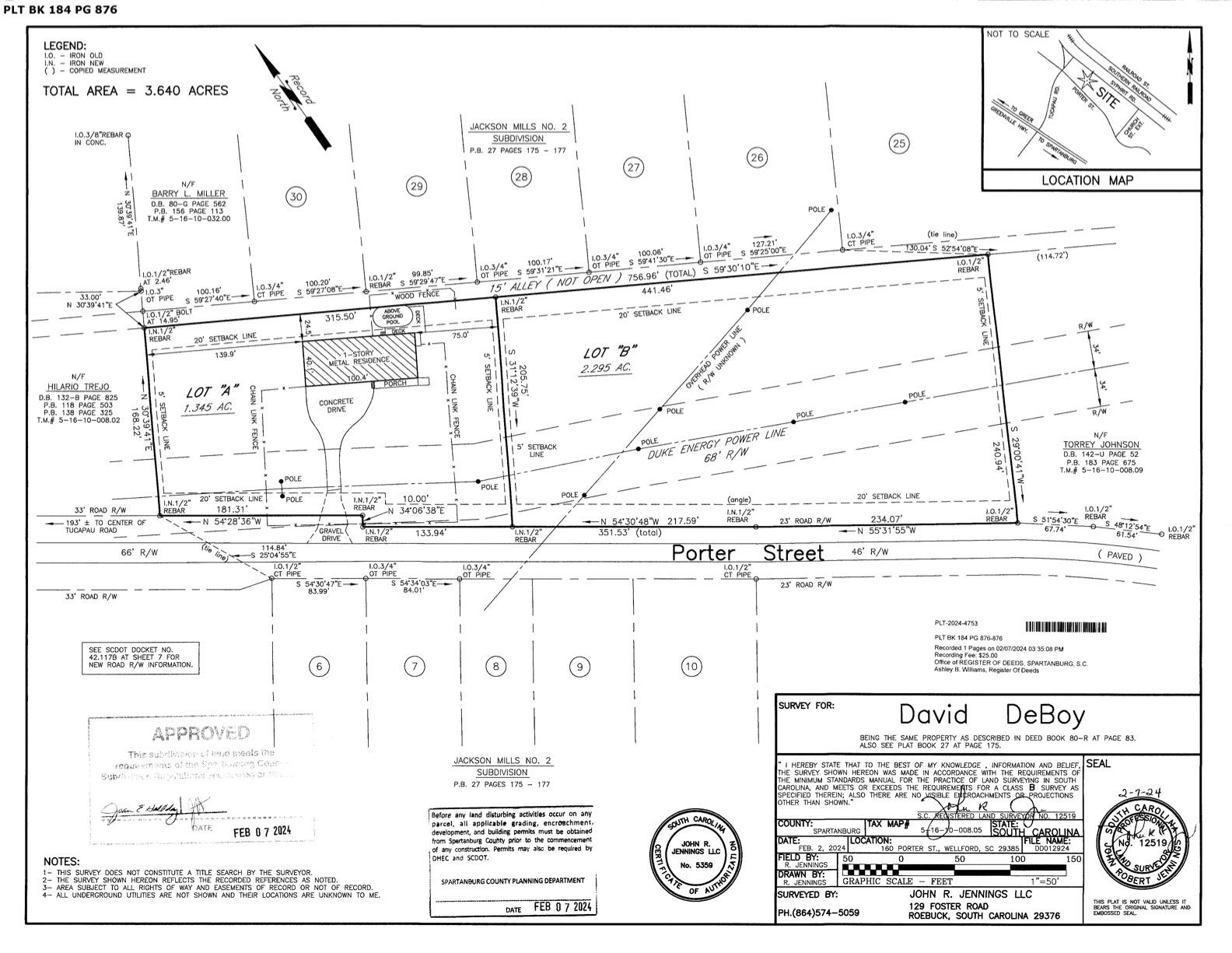 00 Porter Lot A Street, Wellford, South Carolina image 1