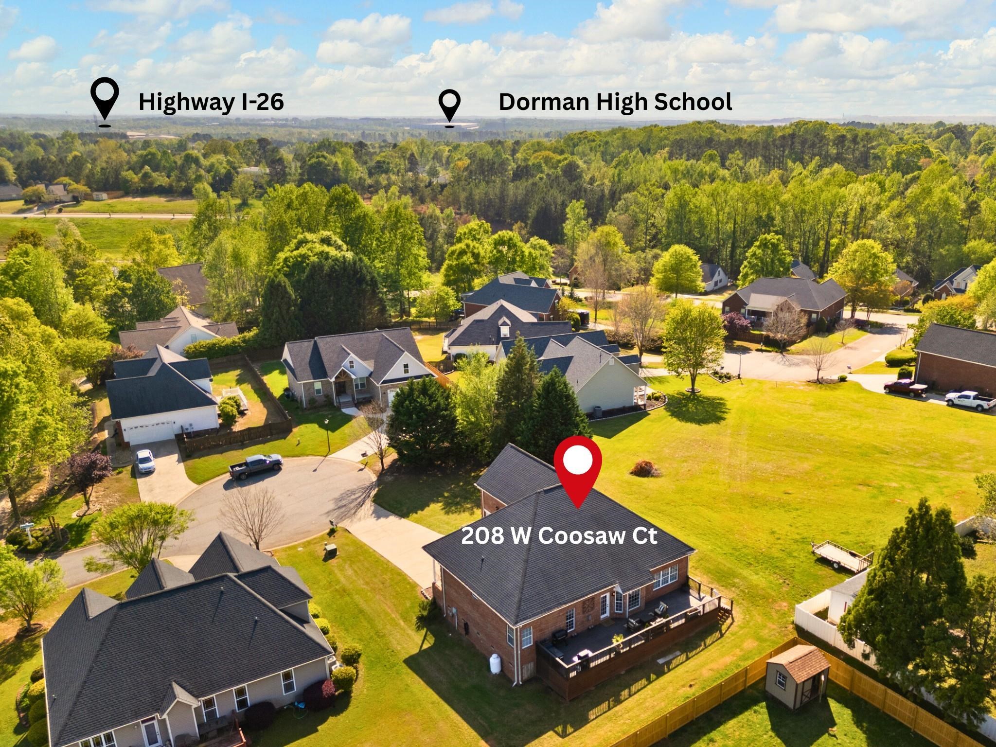 208 W Coosaw Court, Roebuck, South Carolina image 2