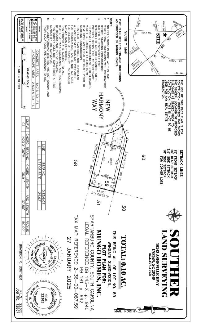7250 New Harmony Way, Inman, South Carolina image 3
