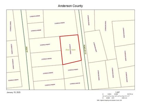 Vacant Land For Sale - 1308 Roadway Street<br/> ANDERSON, SC 29624
