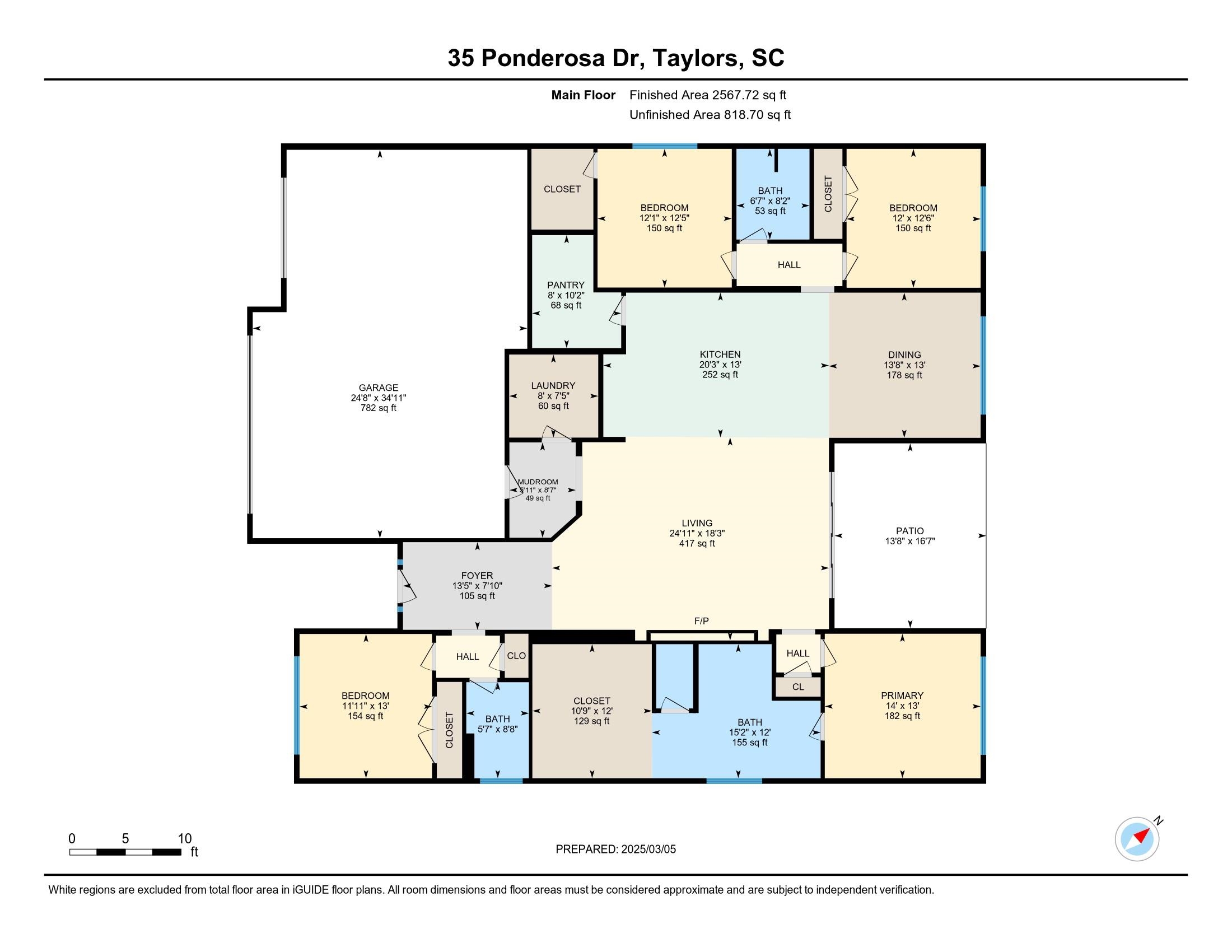 35 Ponderosa Drive, Taylors, South Carolina image 40