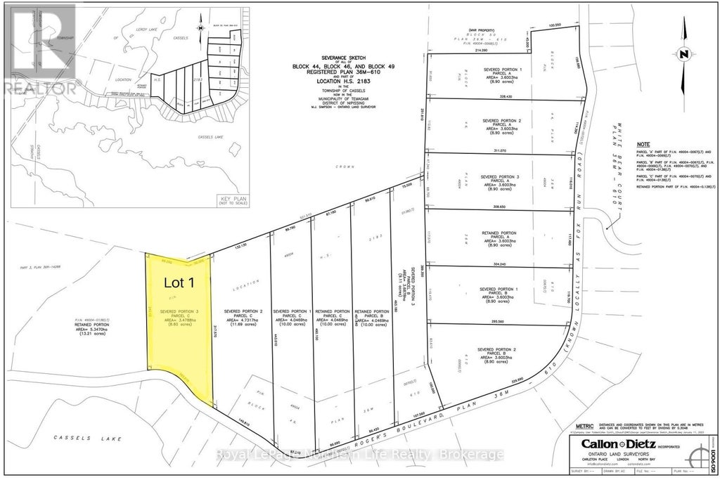LOT 1 FOX RUN ROAD