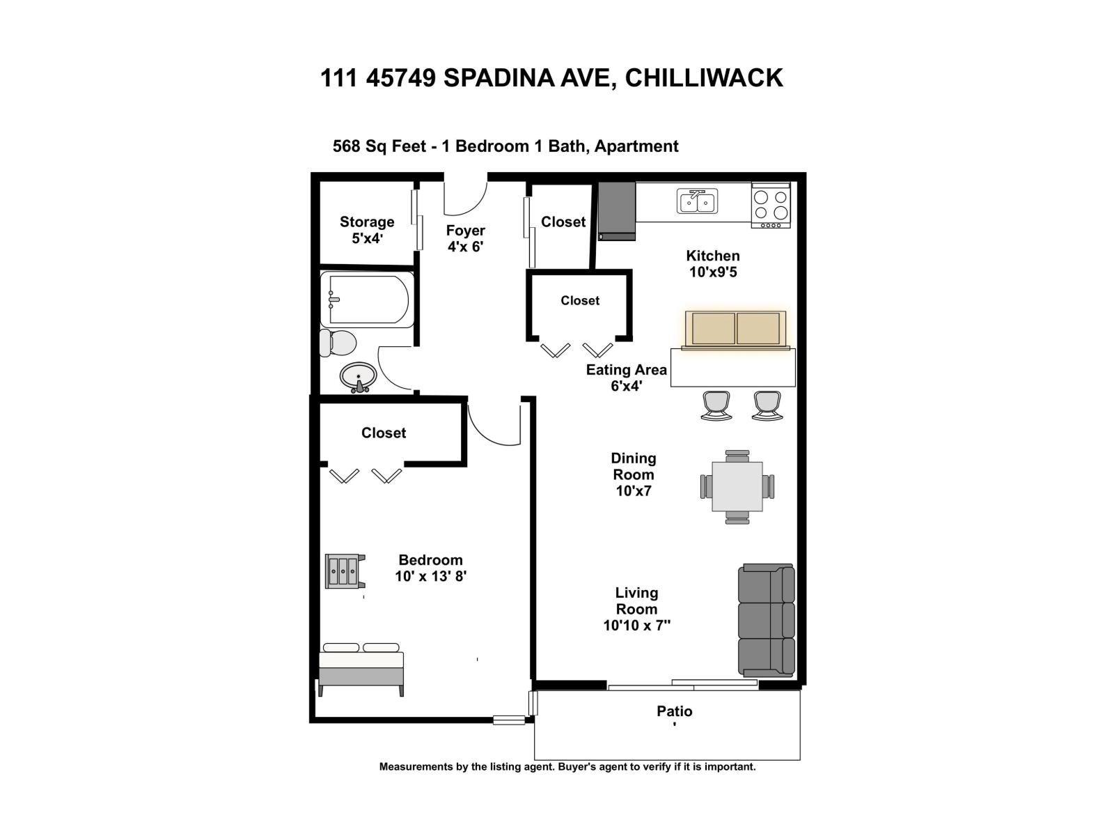 111 45749 SPADINA AVENUE, Chilliwack Downtown