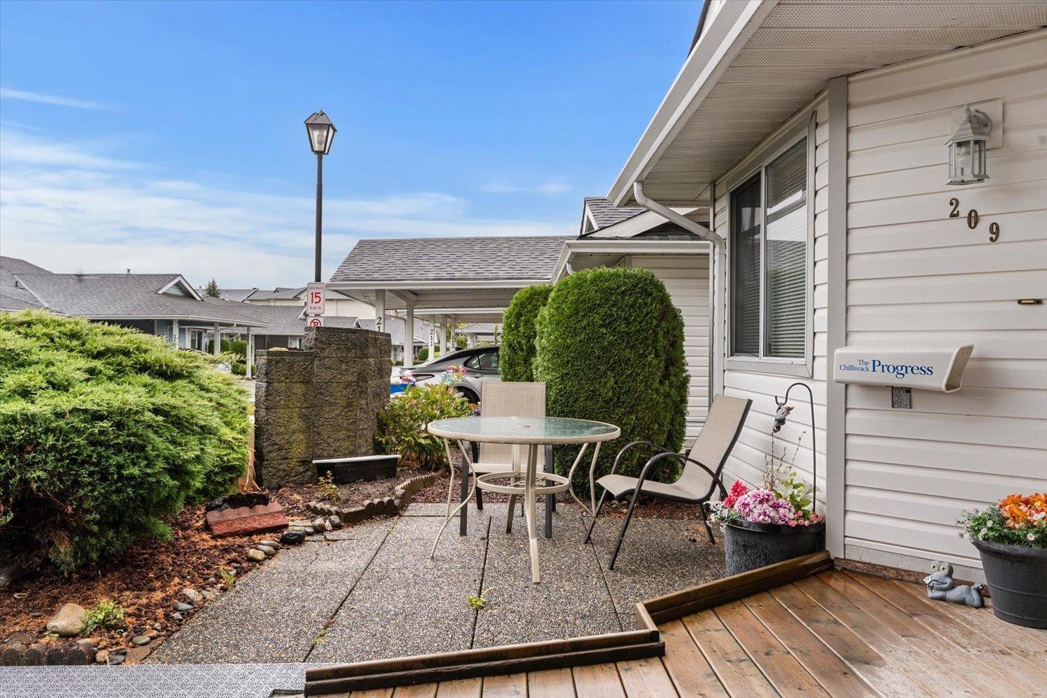 209 7610 EVANS ROAD, Sardis West Vedder