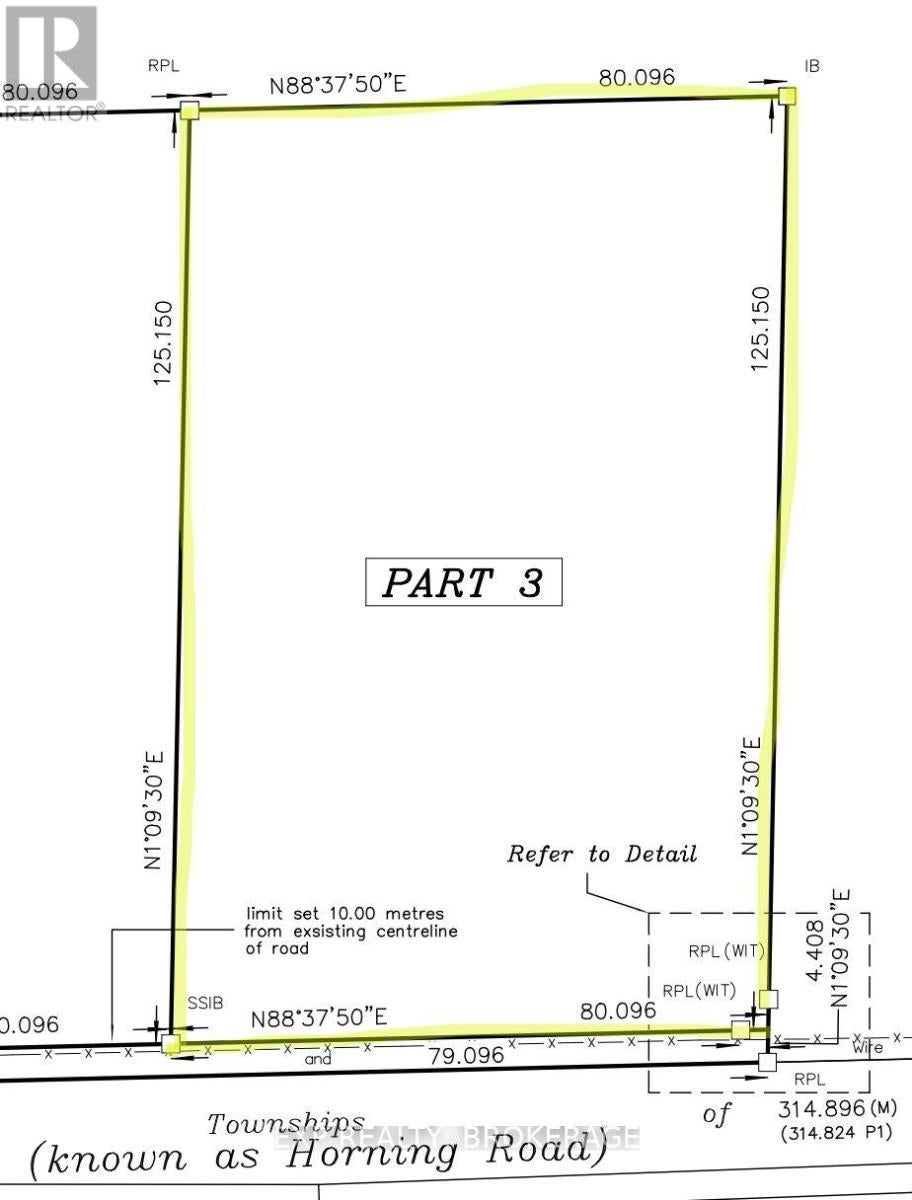 LOT 1 HORNING ROAD