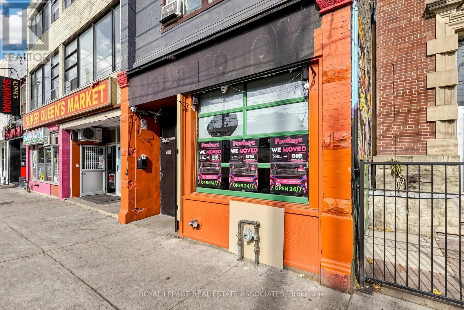 STOREFRONT - 592 QUEEN STREET W