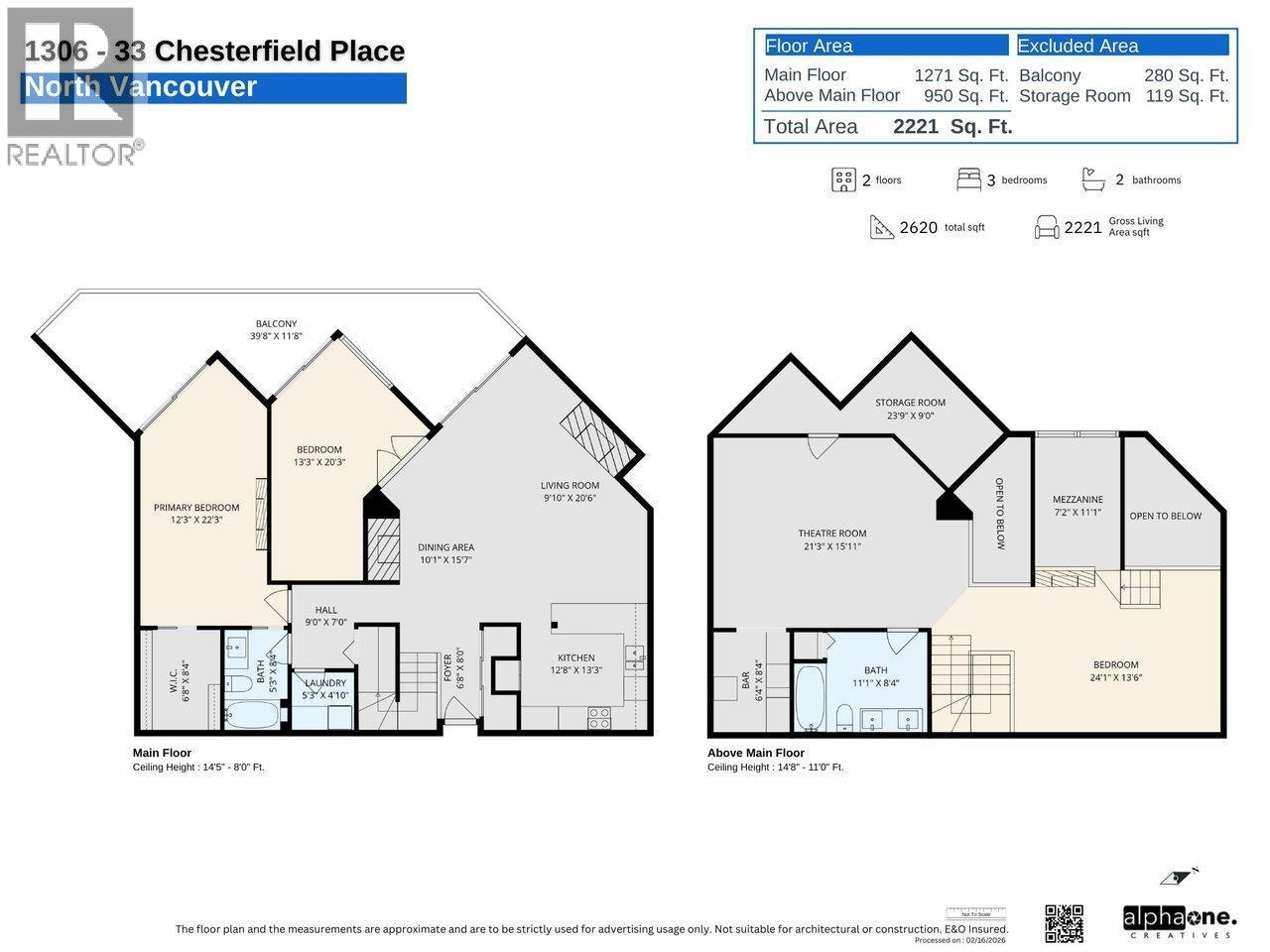 1306 33 CHESTERFIELD PLACE