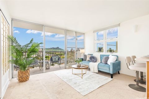 Photo of 2754 Kuilei Street #1704, Honolulu, HI 96826 (MLS # 202609084)