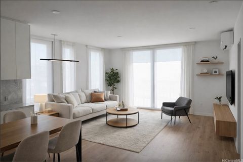 Photo of 987 Queen Street #3702, Honolulu, HI 96814 (MLS # 202601377)