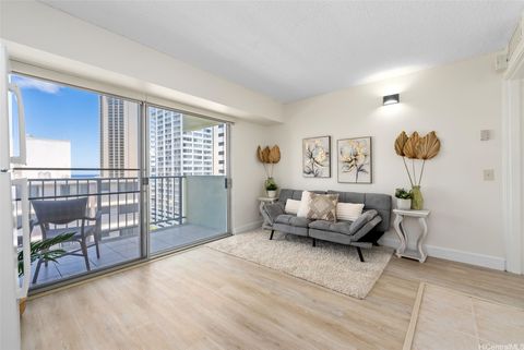 Photo of 2440 Kuhio Avenue #1101, Honolulu, HI 96815 (MLS # 202601382)