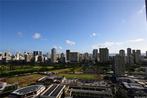 Photo of 581 Kamoku Street #3002, Honolulu, HI 96826 (MLS # 202608553)