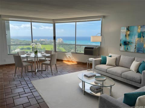Photo of 2600 Pualani Way #3504, Honolulu, HI 96815 (MLS # 202614681)