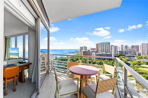 Photo of 223 Saratoga Road #2303, Honolulu, HI 96815 (MLS # 202525673)