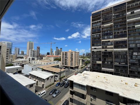 Photo of 824 Kinau Street #604, Honolulu, HI 96813 (MLS # 202601568)