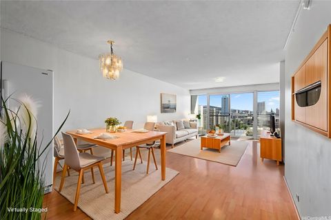 Photo of 1073 Kinau Street #1004, Honolulu, HI 96814 (MLS # 202601623)