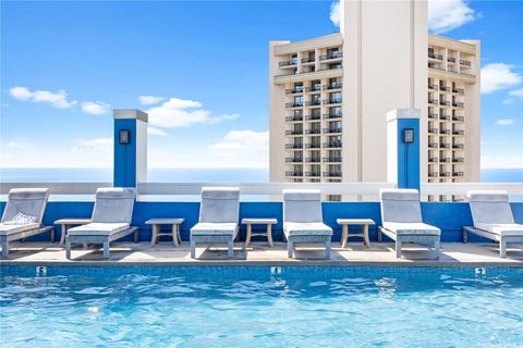 Photo of 2427 Kuhio Avenue #1705, Honolulu, HI 96815 (MLS # 202603932)