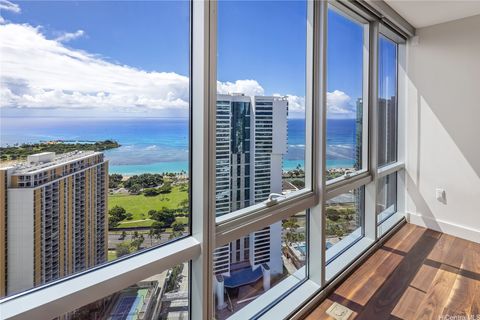Photo of 1189 Waimanu Street #4002, Honolulu, HI 96814 (MLS # 202522166)